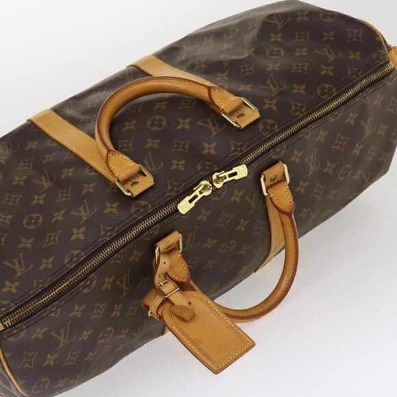 LOUIS VUITTON Monogram Keepall Bandouliere 50 Boston Bag - Picture 6 of 15